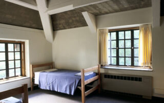 Historic University Preservation Interior Dorm Room