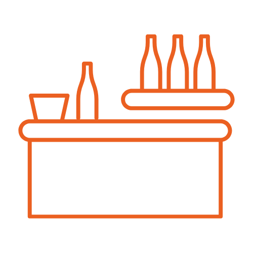 Restaurant bar renovation