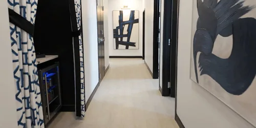 Commercial building renovation for hallway