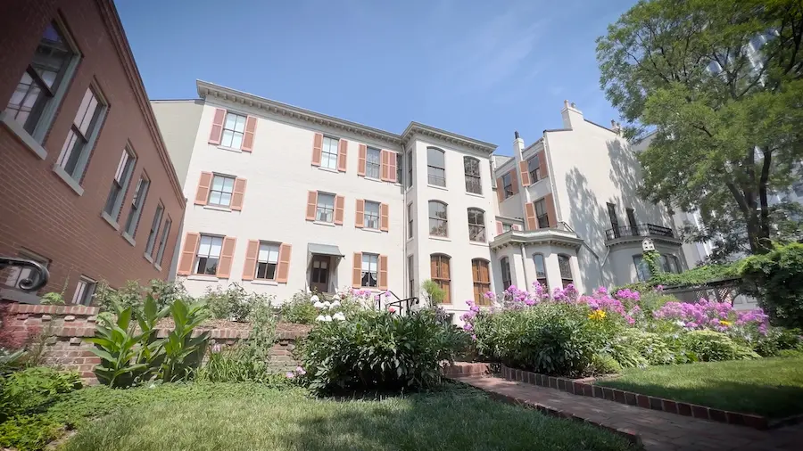 Historic building renovation exterior for Campbell House Museum