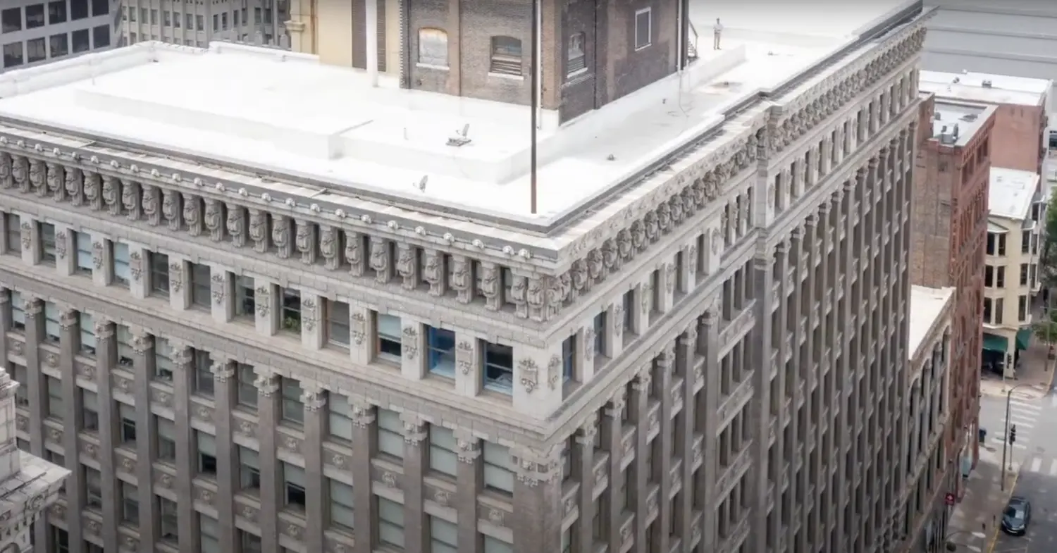Historic building exterior renovation for Frisco